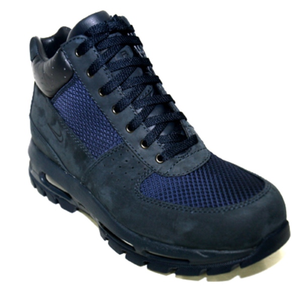 navy blue nike goadome boots